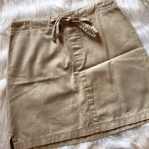 VintageBlue Khaki Skirt